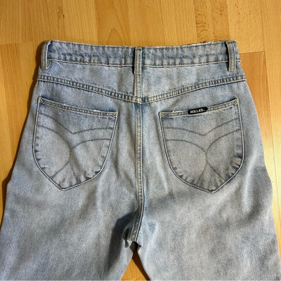 ROLLA'S High Rise Relaxed Dusters Mid Wash Size 29 - Picture 10 of 15